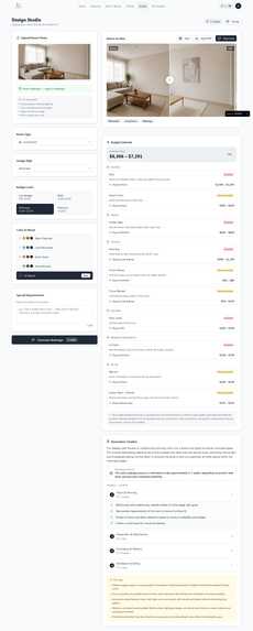 Decoryn Studio An AI-powered interior redesign platform – screenshot 4