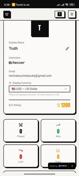 Chess Betting Platform – screenshot 10