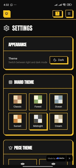 Chess Betting Platform – screenshot 14
