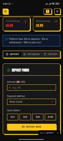 Chess Betting Platform – screenshot 20