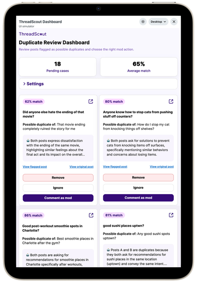 ThreadScout – screenshot 3