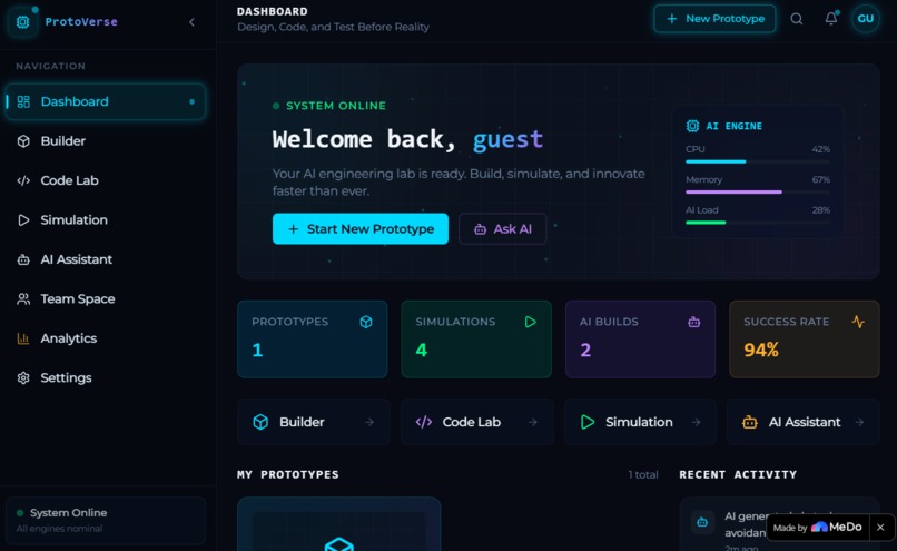 ProtoVerse – screenshot 3