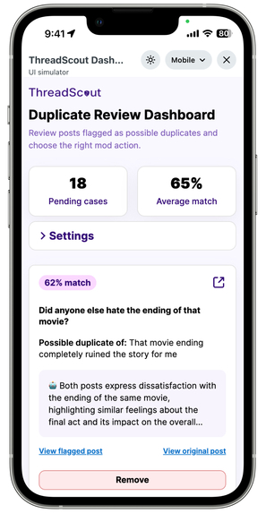 ThreadScout – screenshot 4