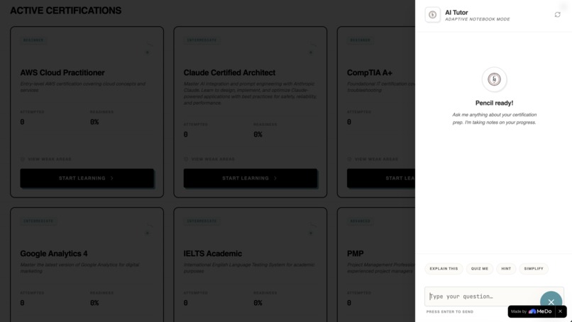 CertMate -  AI-Powered Adaptive Certification Prep – screenshot 3