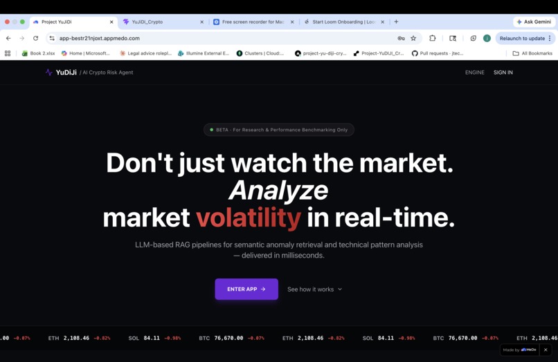YuDiJi / AI Crypto Risk Agent – screenshot 5