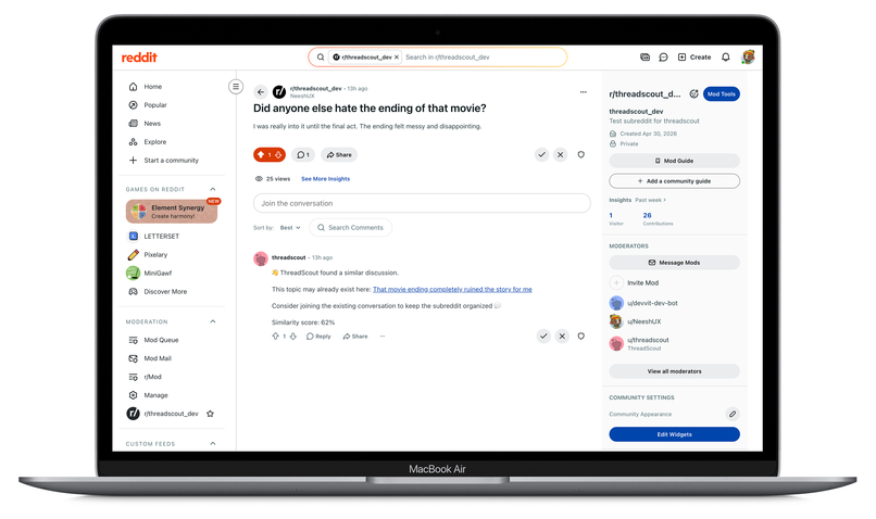ThreadScout – screenshot 1