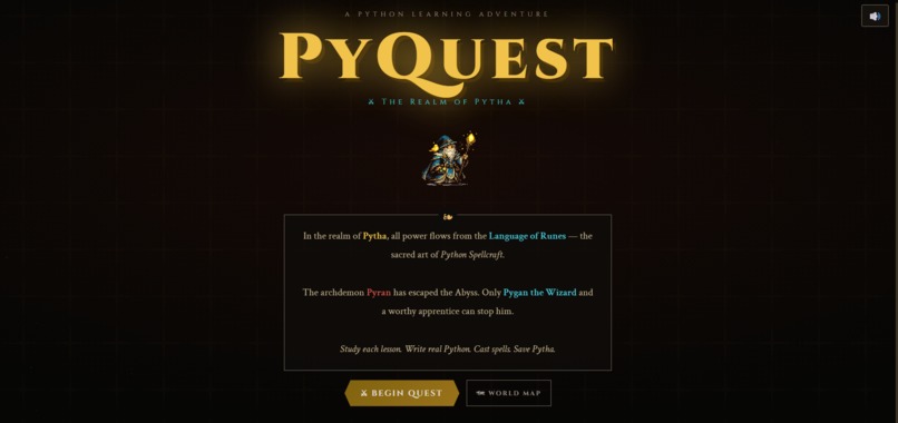 PyQuest – screenshot 3