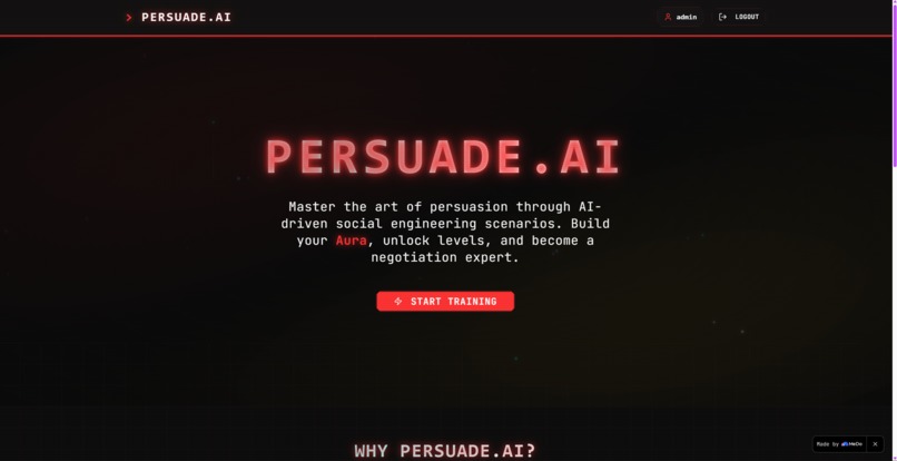  PERSUADE.AI – screenshot 1