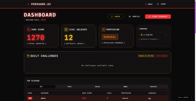  PERSUADE.AI – screenshot 3