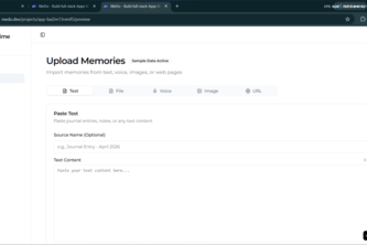 Memory Time Machine Talk to Your Past. 