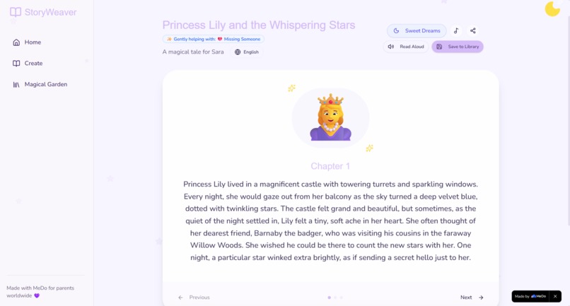StoryWeaver - AI Bedtime Companion – screenshot 4