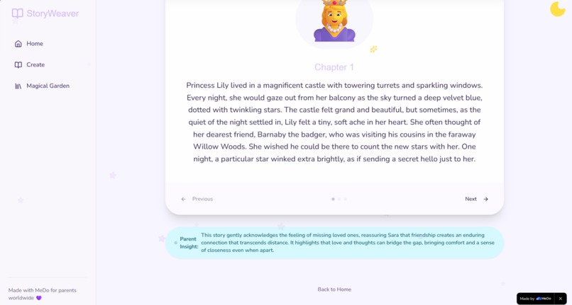StoryWeaver - AI Bedtime Companion – screenshot 5