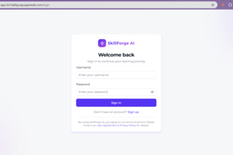SkillForge AI