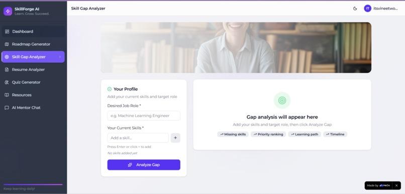 SkillForge AI – screenshot 5