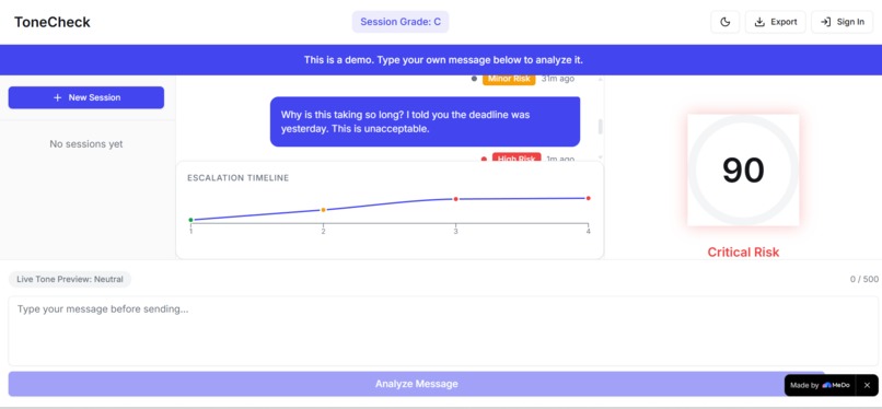 ToneCheck – screenshot 3