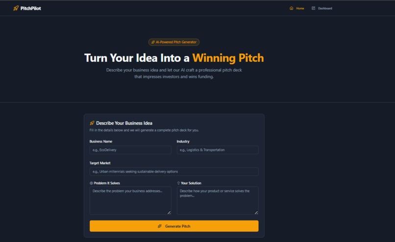 PitchPilot – screenshot 1