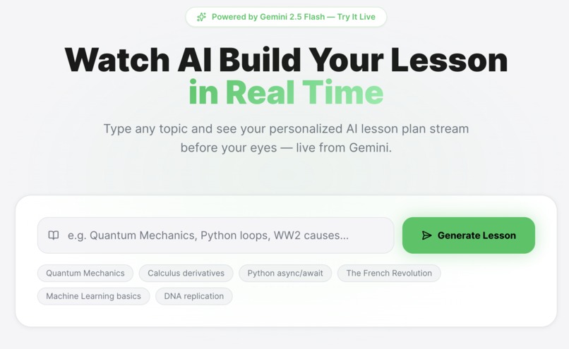 TeachMe AI – screenshot 2