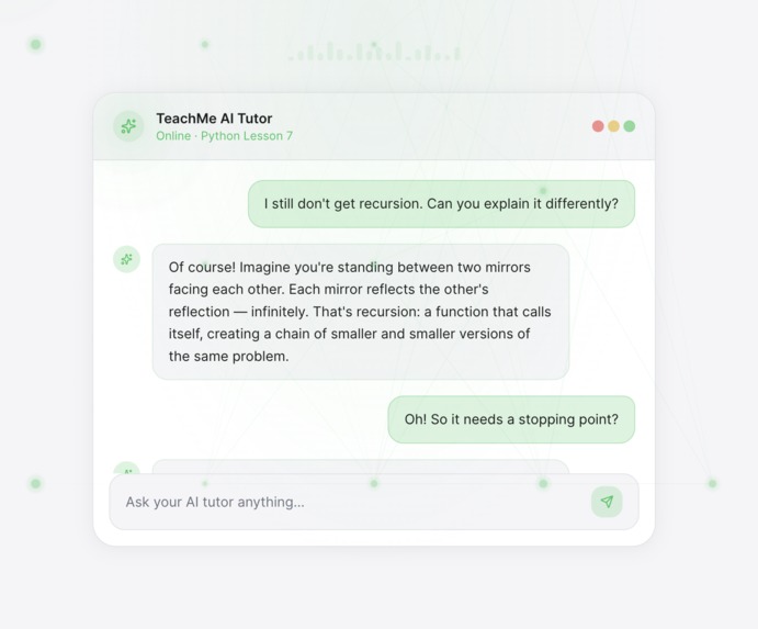 TeachMe AI – screenshot 4