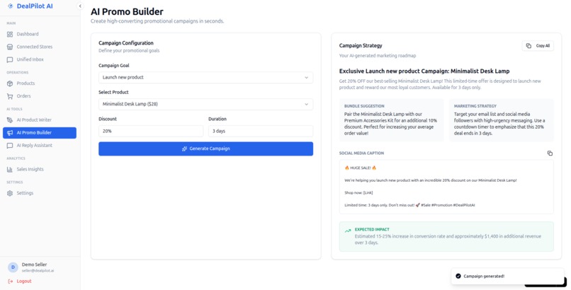 DealPilot AI – screenshot 3