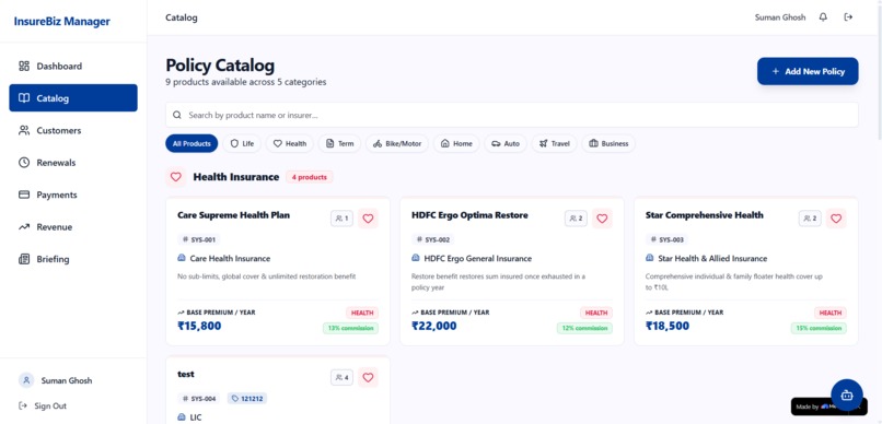 InsureBiz Manager – screenshot 4