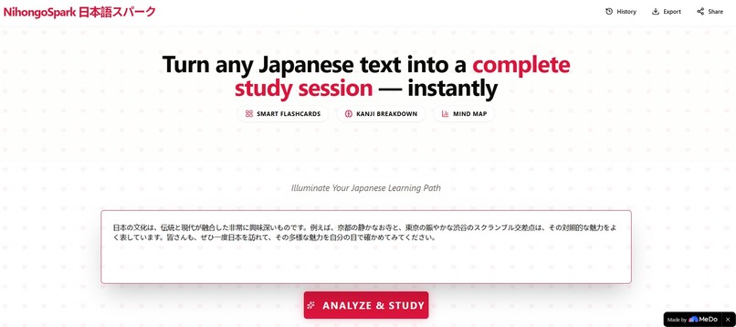 NihongoSpark 日本語スパーク – screenshot 1