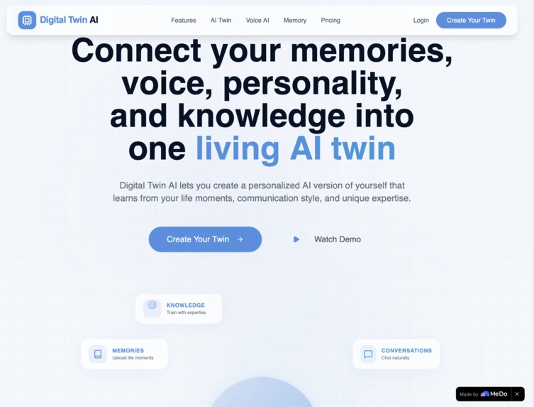 Digital Twin AI – screenshot 1