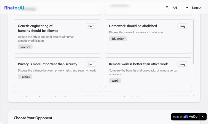 RhetorAI – screenshot 4
