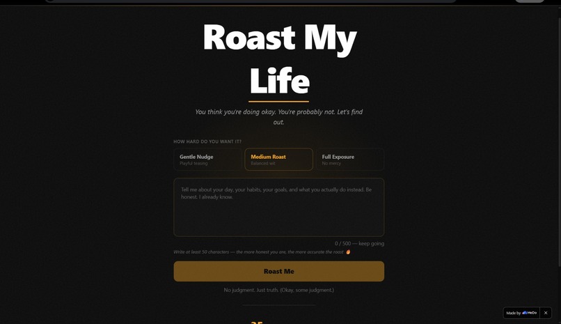 ROAST MY LIFE  – screenshot 2