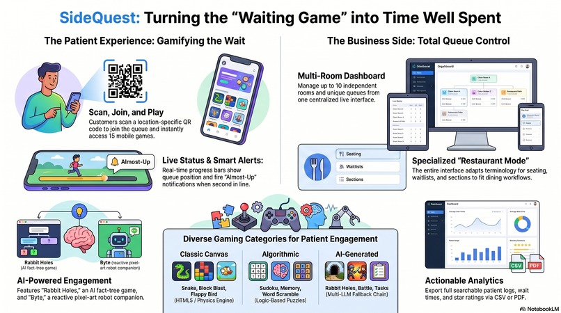 SideQuest - Turning wait time into time well spent – screenshot 1