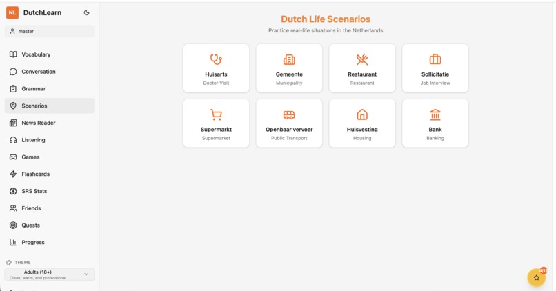 Dutch Language Learning App – screenshot 8