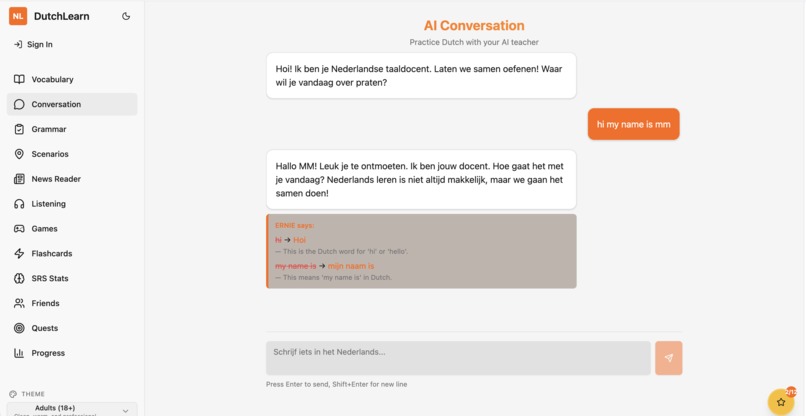 Dutch Language Learning App – screenshot 11