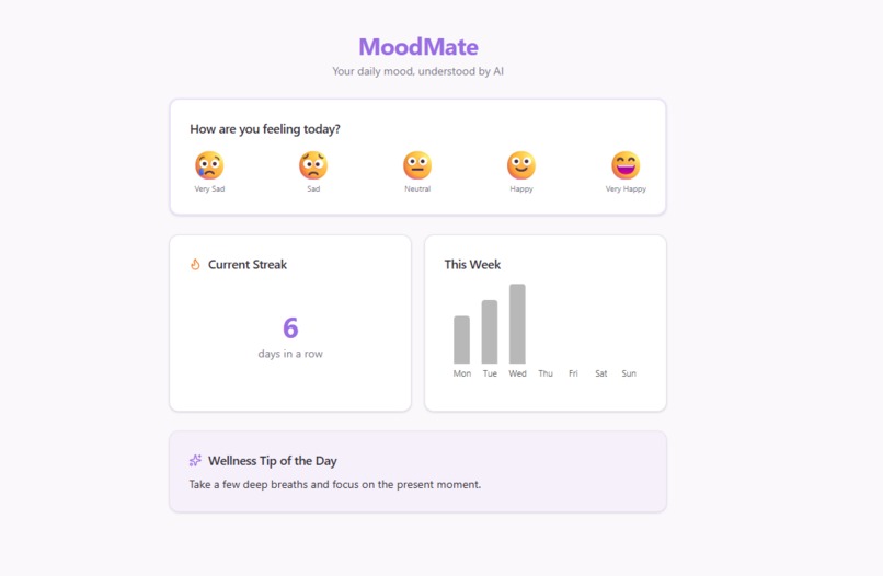 MoodMate – screenshot 1