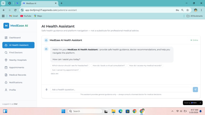 MedEase AI – screenshot 4