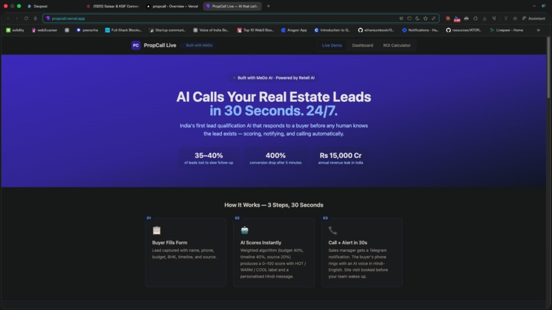 propcall – screenshot 3