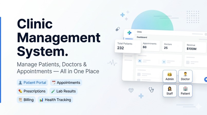 Clinic Management System – screenshot 1