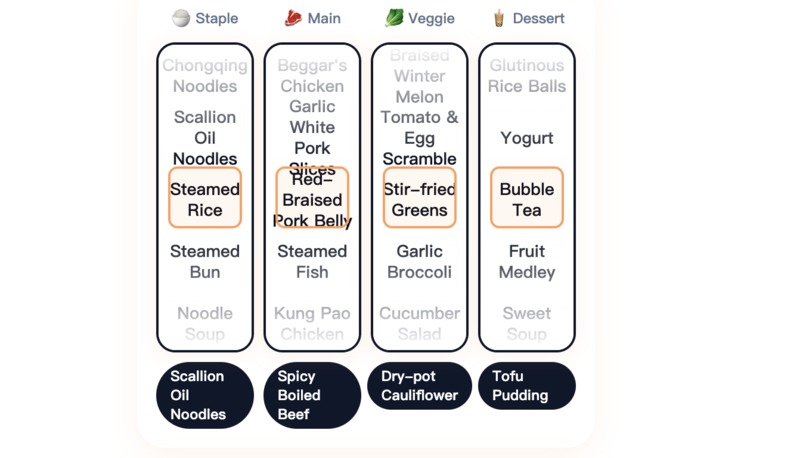 Spin a meal – screenshot 2