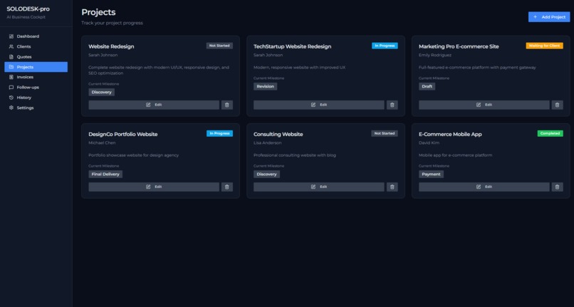 SOLODESK-pro – screenshot 1