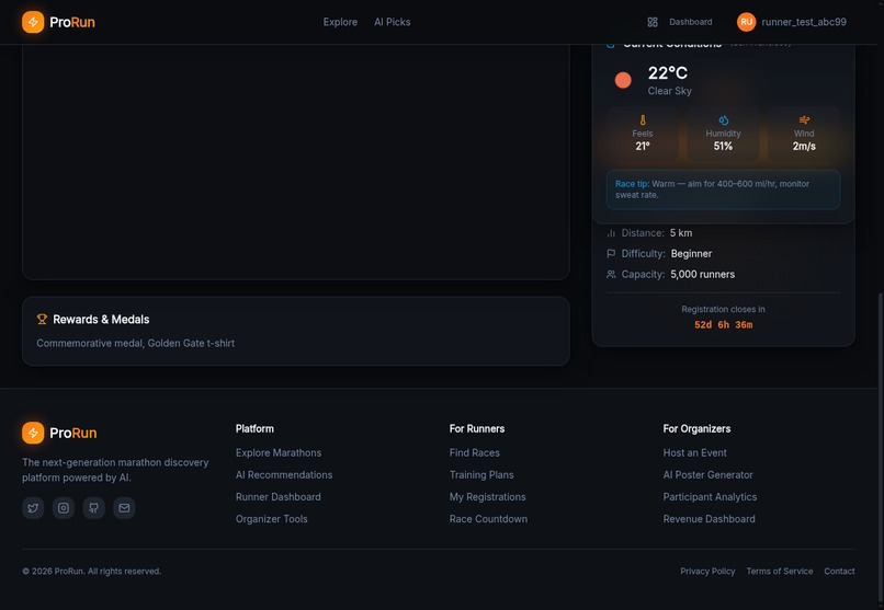 ProRun – screenshot 2