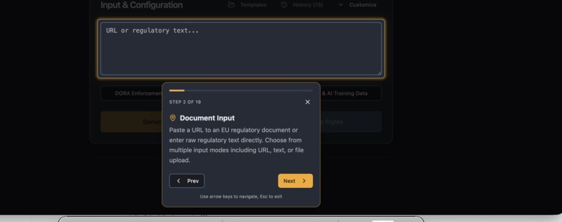 EUCompli Explains Podcast Generator – screenshot 4