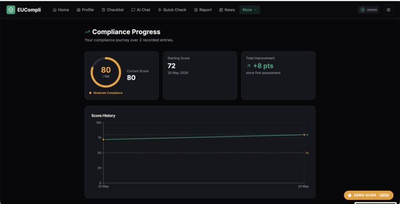 EUCompli – screenshot 1