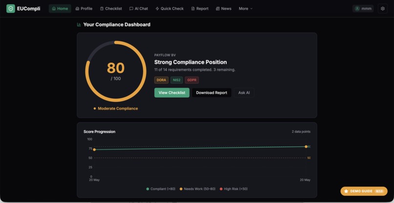 EUCompli – screenshot 5