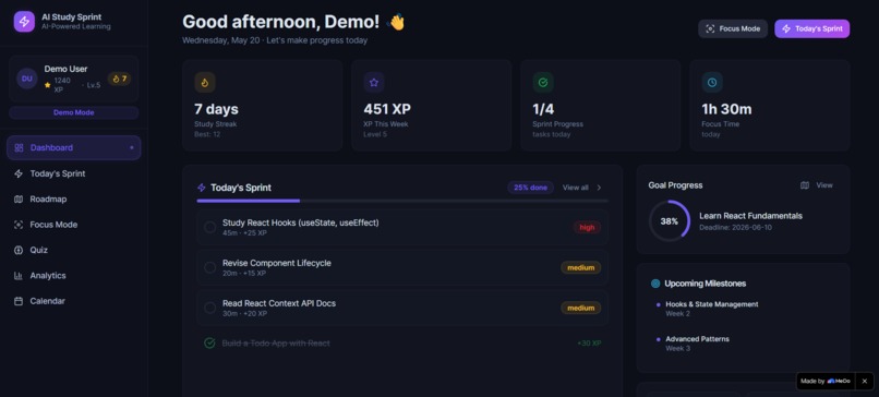 Momentum - AI Study Sprint – screenshot 5