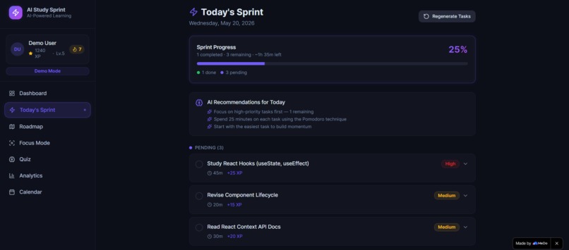 Momentum - AI Study Sprint – screenshot 6