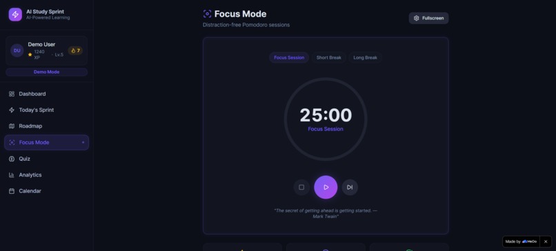 Momentum - AI Study Sprint – screenshot 8