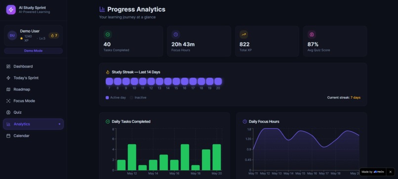 Momentum - AI Study Sprint – screenshot 10