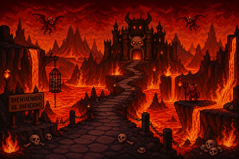 Inferno of Echoes – screenshot 2