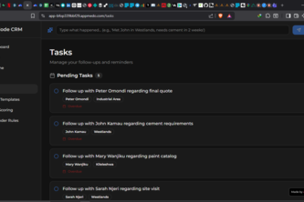 Ghost-Mode CRM
