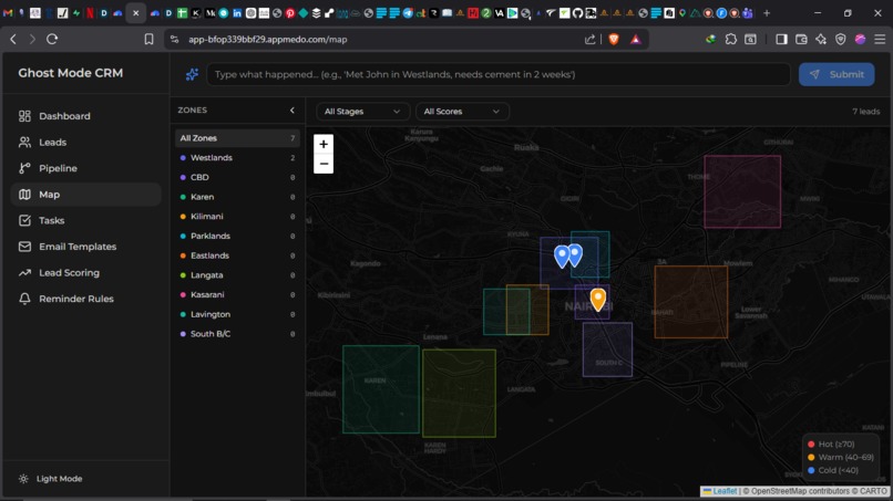 Ghost-Mode CRM – screenshot 8