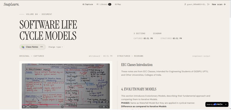 SnapLearn – screenshot 2