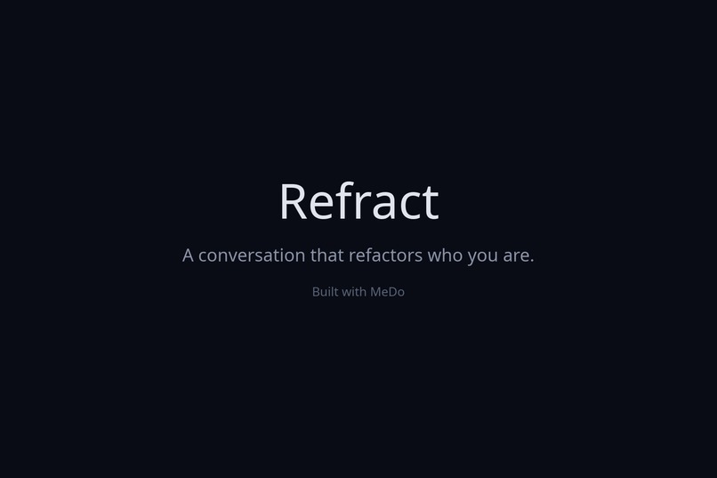Refract – screenshot 1